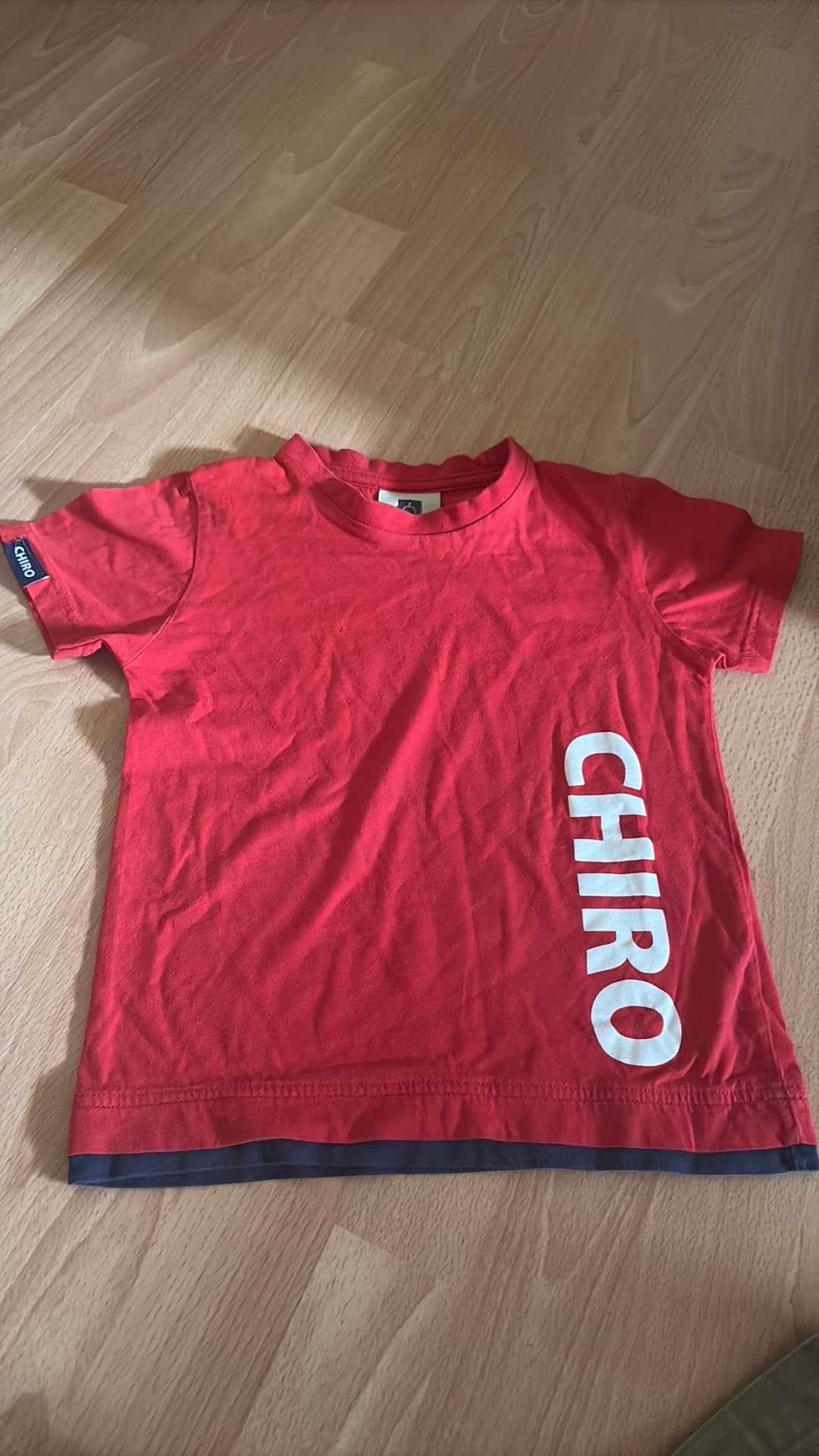 Tshirt Chiro, Ophalen, Zo goed als nieuw