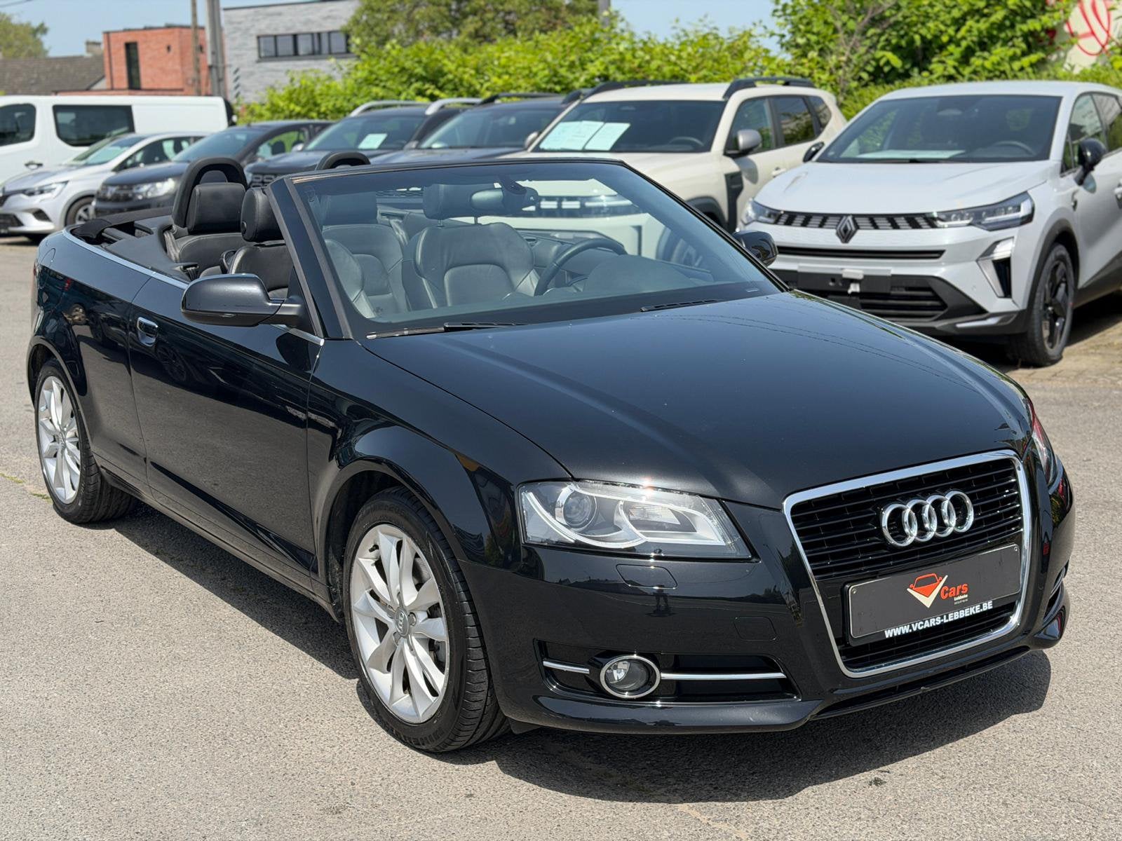 Audi a3 cabrio NIEUW automaat airco navi 25.000km + gar, Euro 5, Bedrijf, Diesel, Te koop