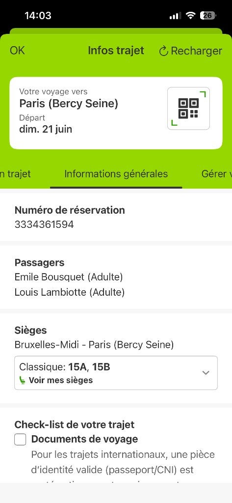 Billets de flixbus, Tickets & Billets, Deux personnes, Bus, Métro ou Tram, Avec destination ou date