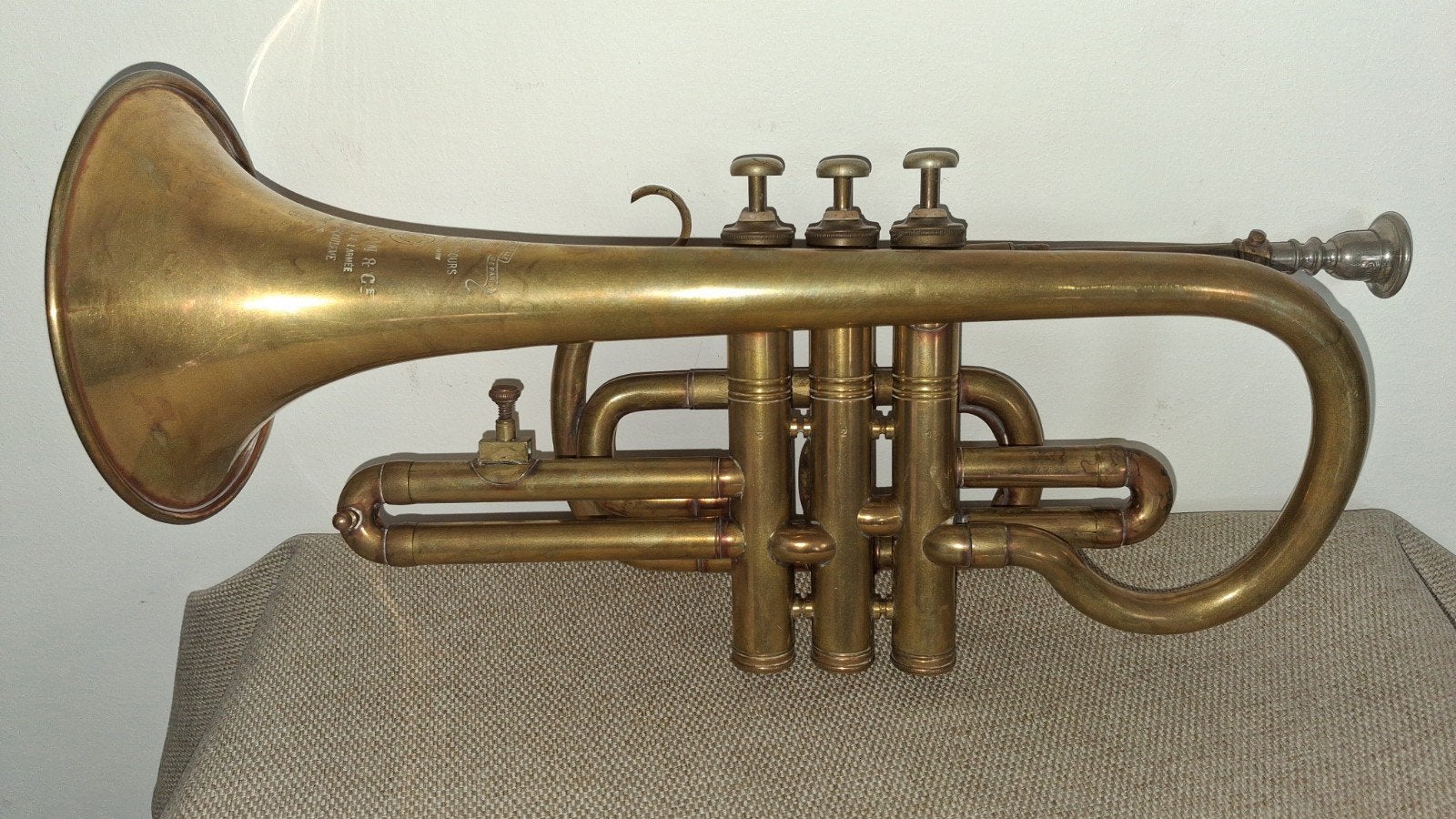 vintage cornet of trompet Couesnon, Ophalen of Verzenden, Zo goed als nieuw