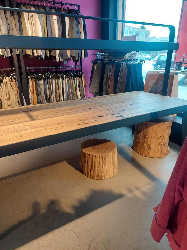 Winkelinventaris Paskamer Tafel Kast Bureau Toonbank, Ophalen, Zo goed als nieuw