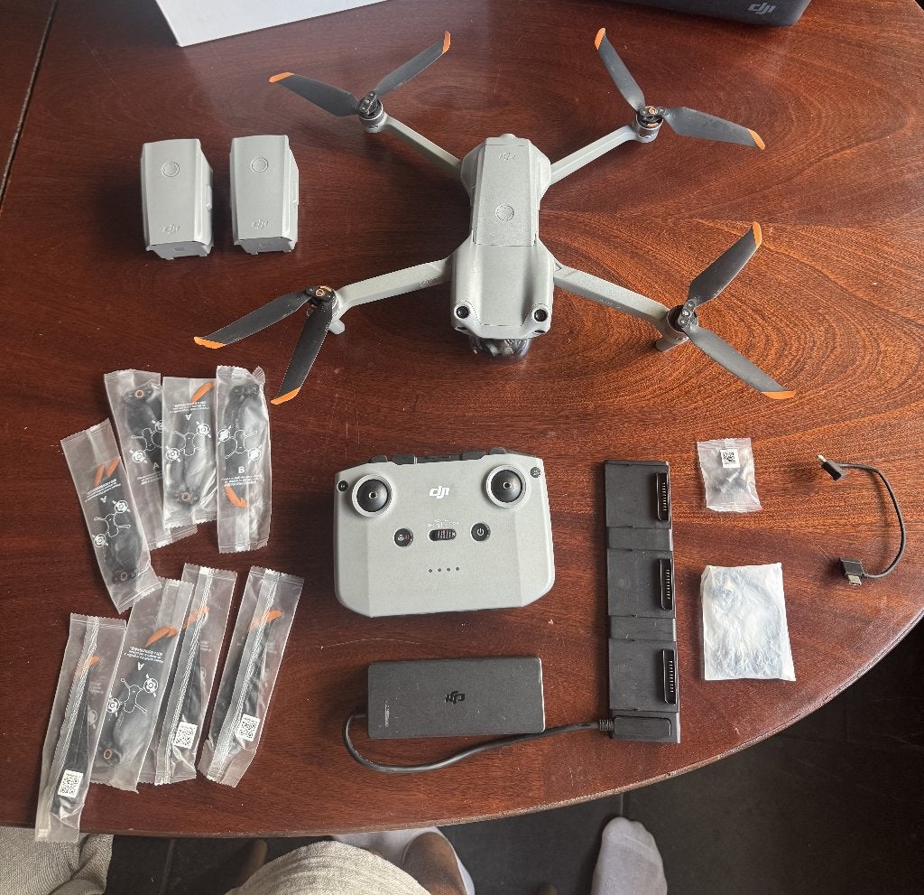 DJI Air 2s (Fly More Combo) 3-batterijen, Audio, Tv en Foto, Drones, Ophalen, Gebruikt, Cameradrone, DJI