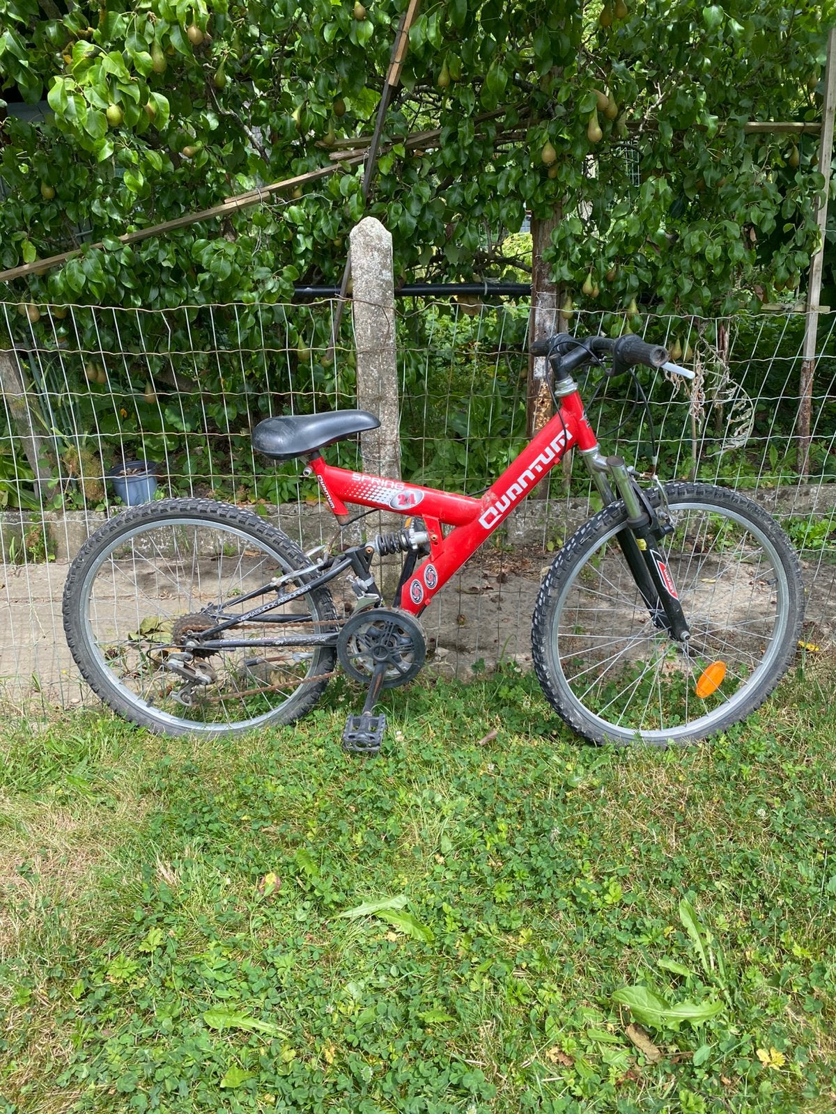 VTT enfant Quannux Spring 24 – roues 24”, Fietsen en Brommers, Fietsen | Mountainbikes en ATB, Gebruikt, Ophalen