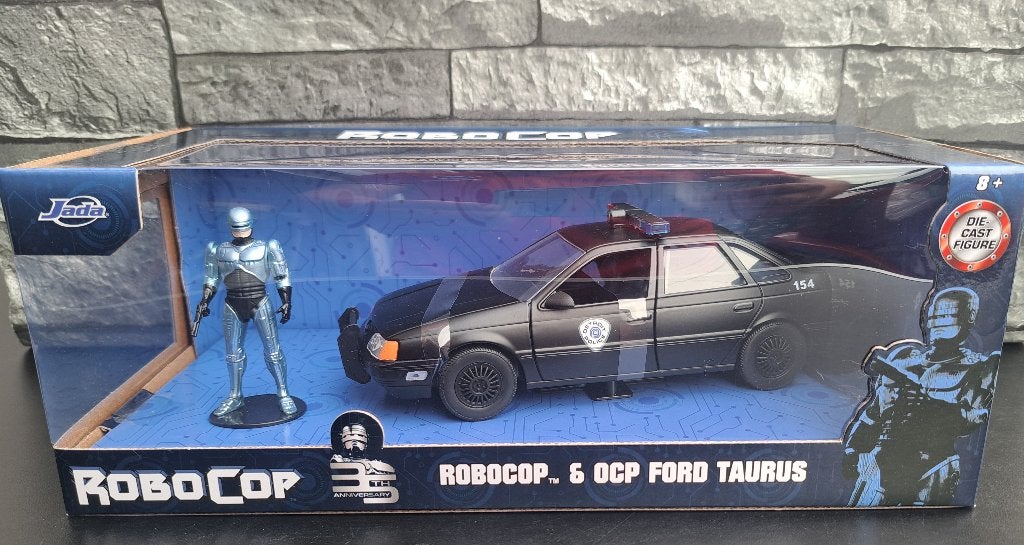 FORD TAURUS ROBOCOP 1/24ème, Neuf, Enlèvement ou Envoi, Voiture, Jada toys