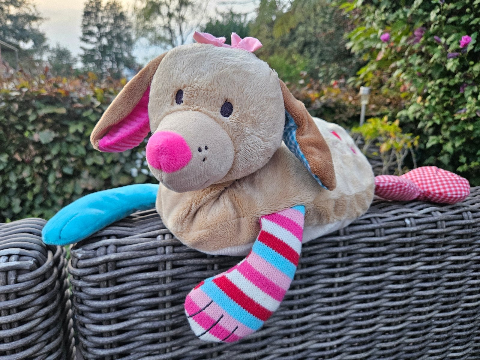 knuffel teckel LIEF, Animaux & Accessoires, Enlèvement, Comme neuf, Lief