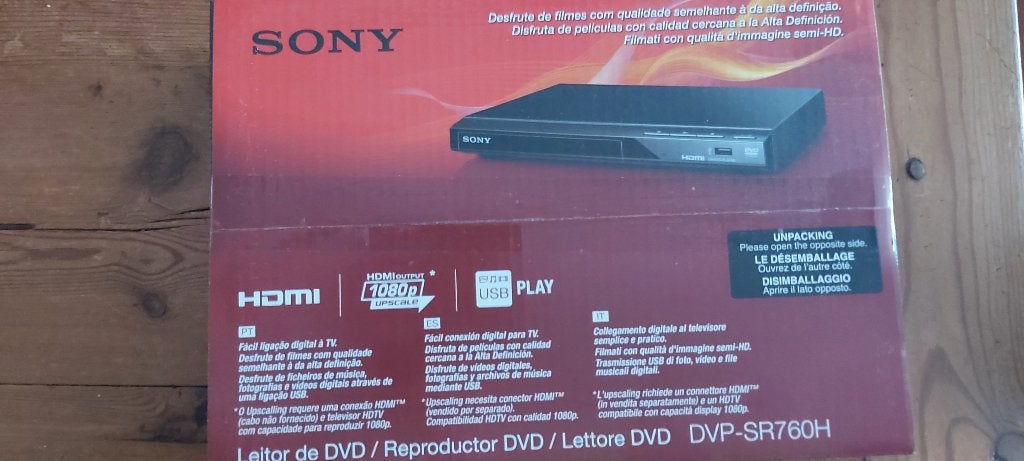 NIEUWE dvd-speler, Draagbaar, Nieuw, Sony, Ophalen