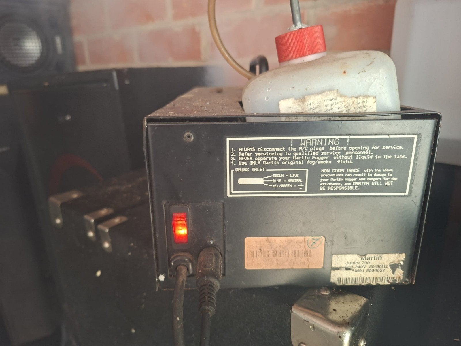 Martin Junior 700 rookmachine - Perfect voor feesten, Muziek en Instrumenten, Ophalen, Rookmachine