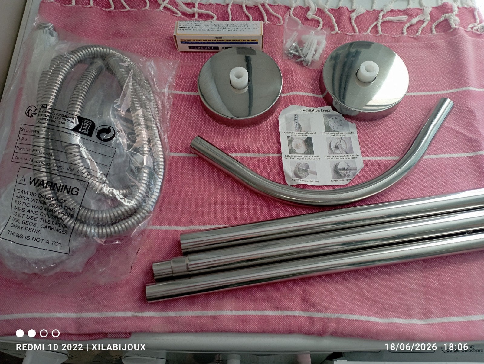 accessoires voor douches met handdouche en flex,, Ophalen of Verzenden, Douche