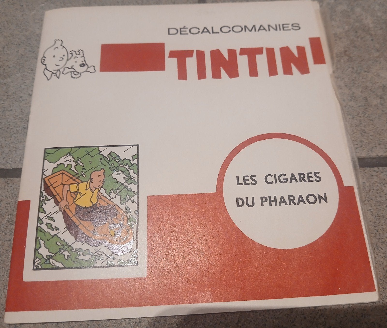Tintin Decolmanies - Les cigares du Pharaon, Enlèvement ou Envoi