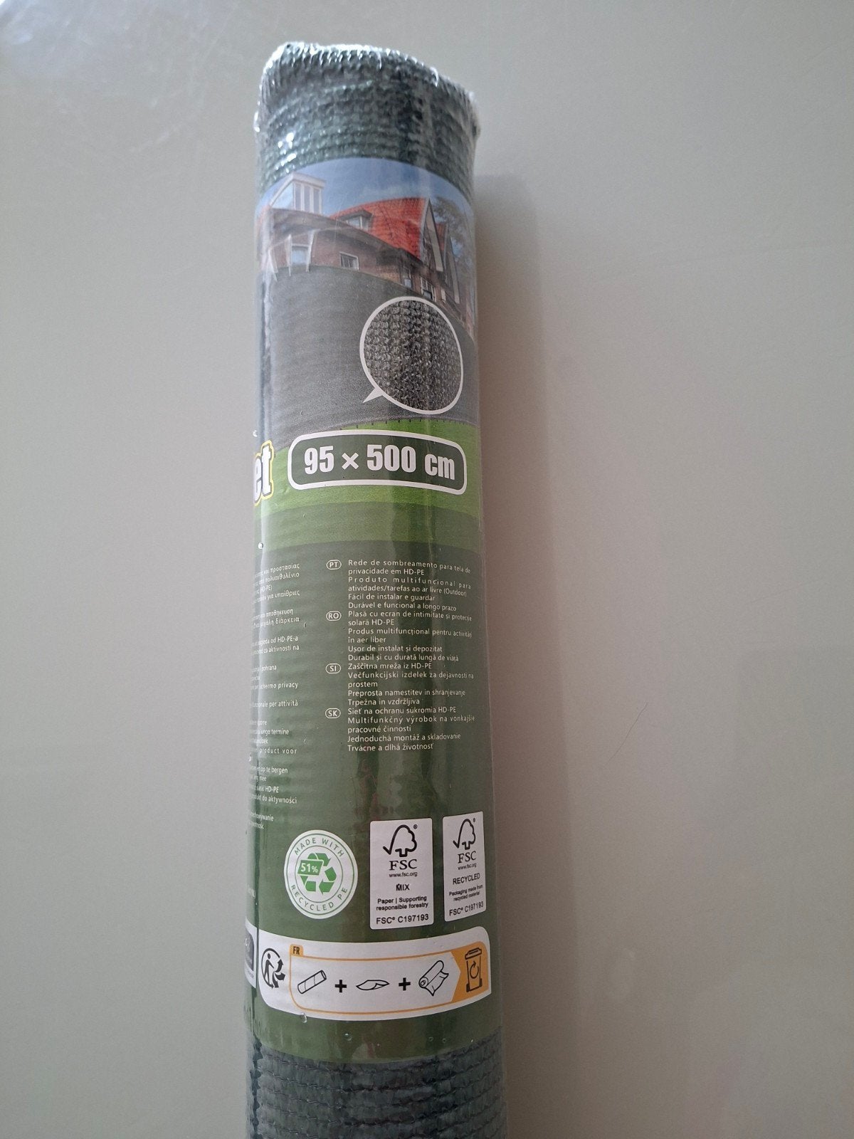 Groene Schaduw/Privacy doek.. 6 stuks te koop ! Nog Nieuw!, Ophalen