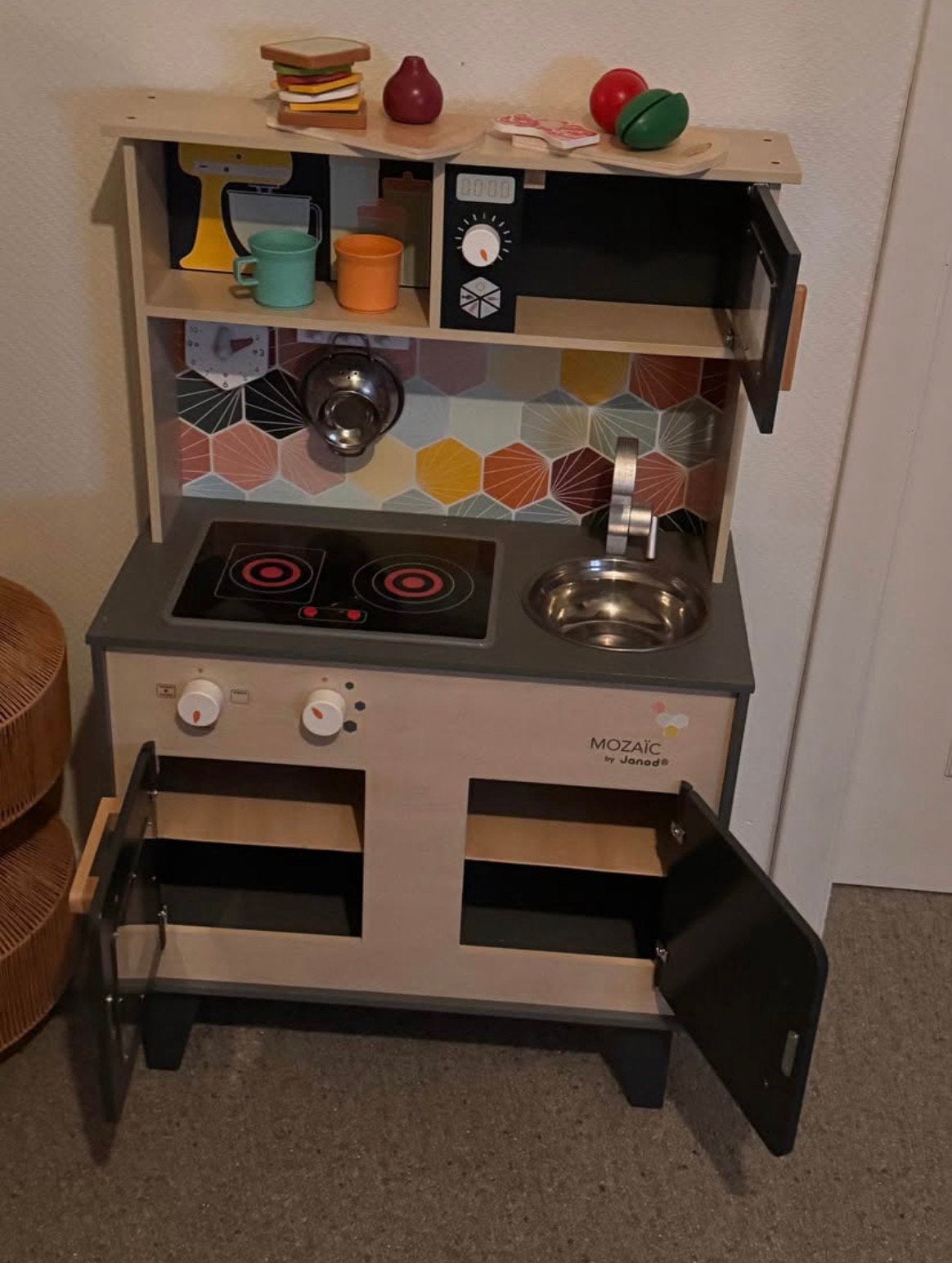 Speel keuken en extra te koop, Ophalen, Zo goed als nieuw