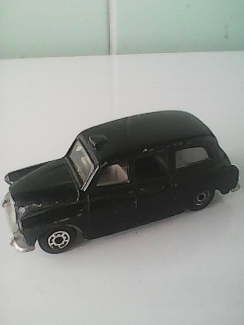 Vintage Matchbox Taxi FX4R AFHALING LEES BESCHRIJVING, Enlèvement, Utilisé, Voiture, Matchbox