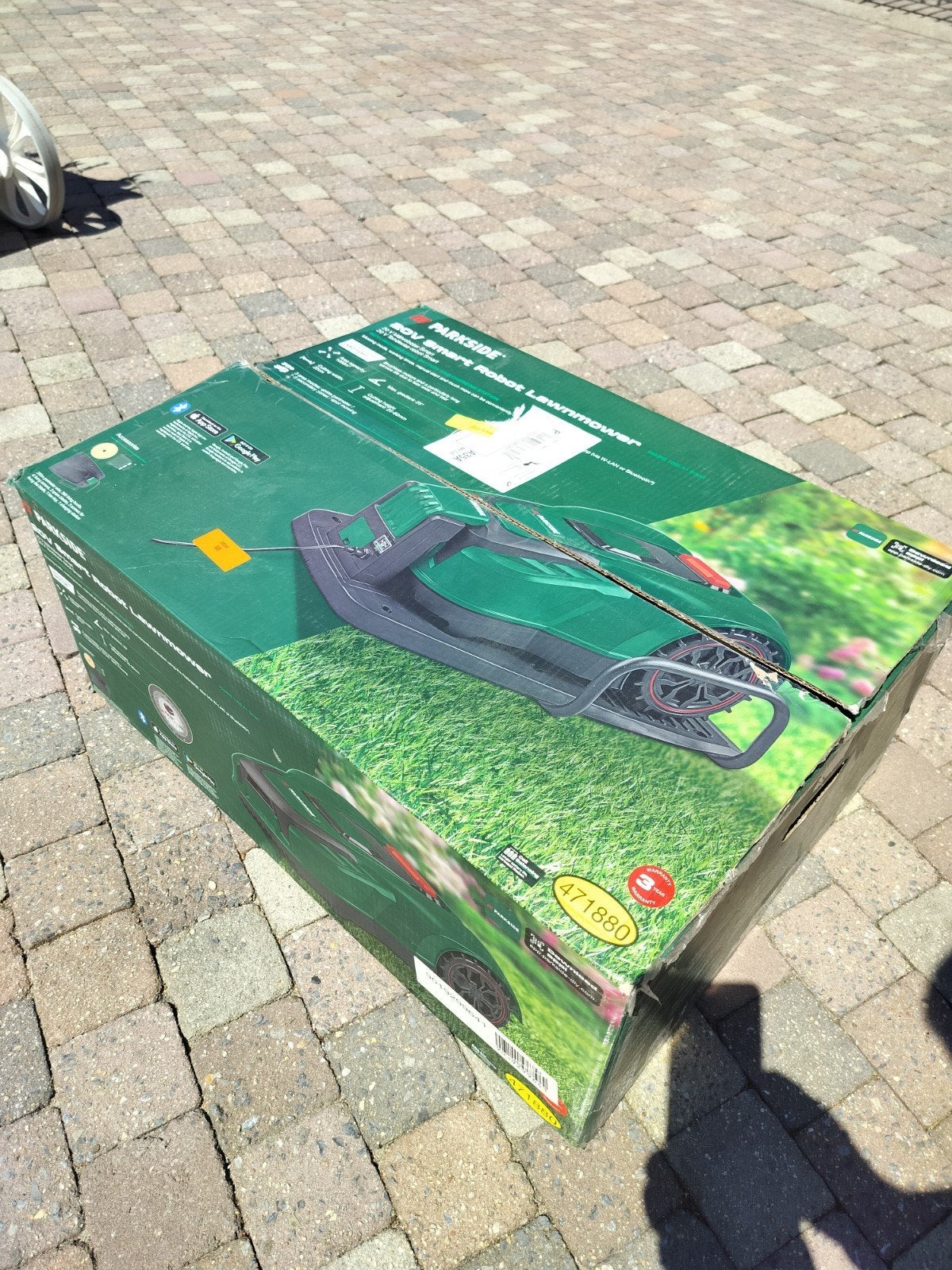 Robotmaaier Parkside Smart PAMRS 1000 A1, Ophalen