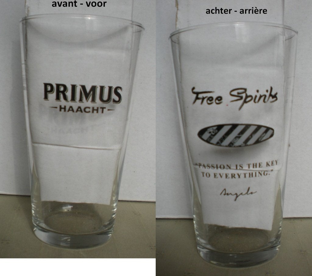 PRIMUS Free Spirit, Ophalen of Verzenden, Gebruikt, Glas of Glazen