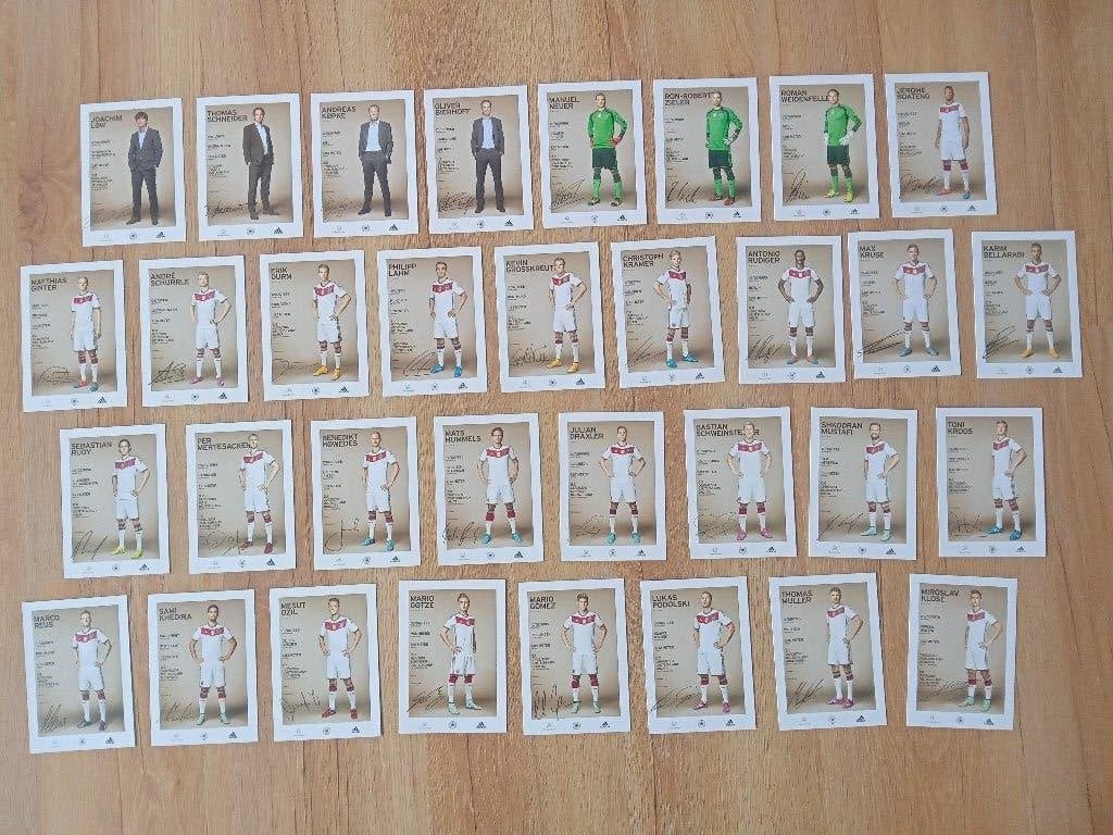 Set spelerskaarten van het Duitse Nationale Elftal - Deel 3, Ophalen of Verzenden, Nieuw, Spelerskaart