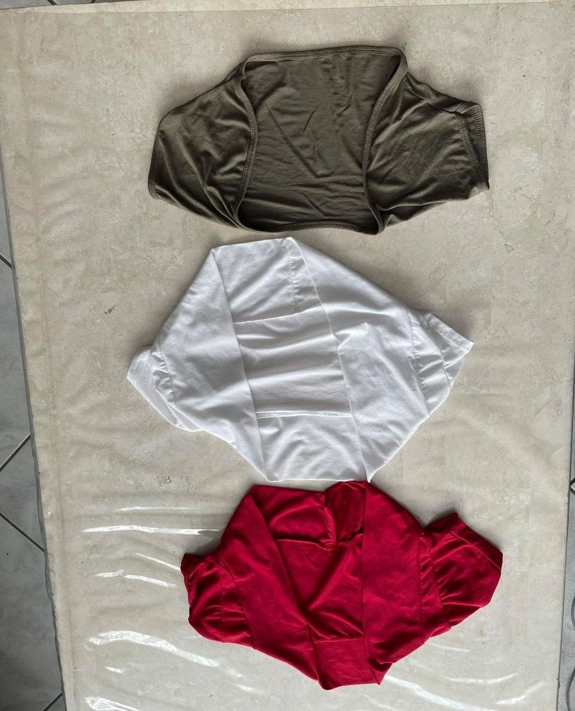 BOLEROS (5)  en lot ou à la pc Blanc Rouge KAki  Gris XS, Enlèvement ou Envoi, Comme neuf, Taille 34 (XS) ou plus petite, Autres couleurs