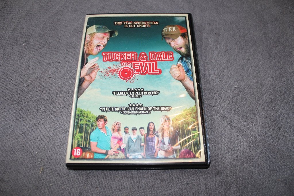 DVD Tucker and Dale VS Evil, Cd's en Dvd's, Dvd's | Horror, Vanaf 16 jaar, Nederlands, Ophalen of Verzenden, Horror-komedie