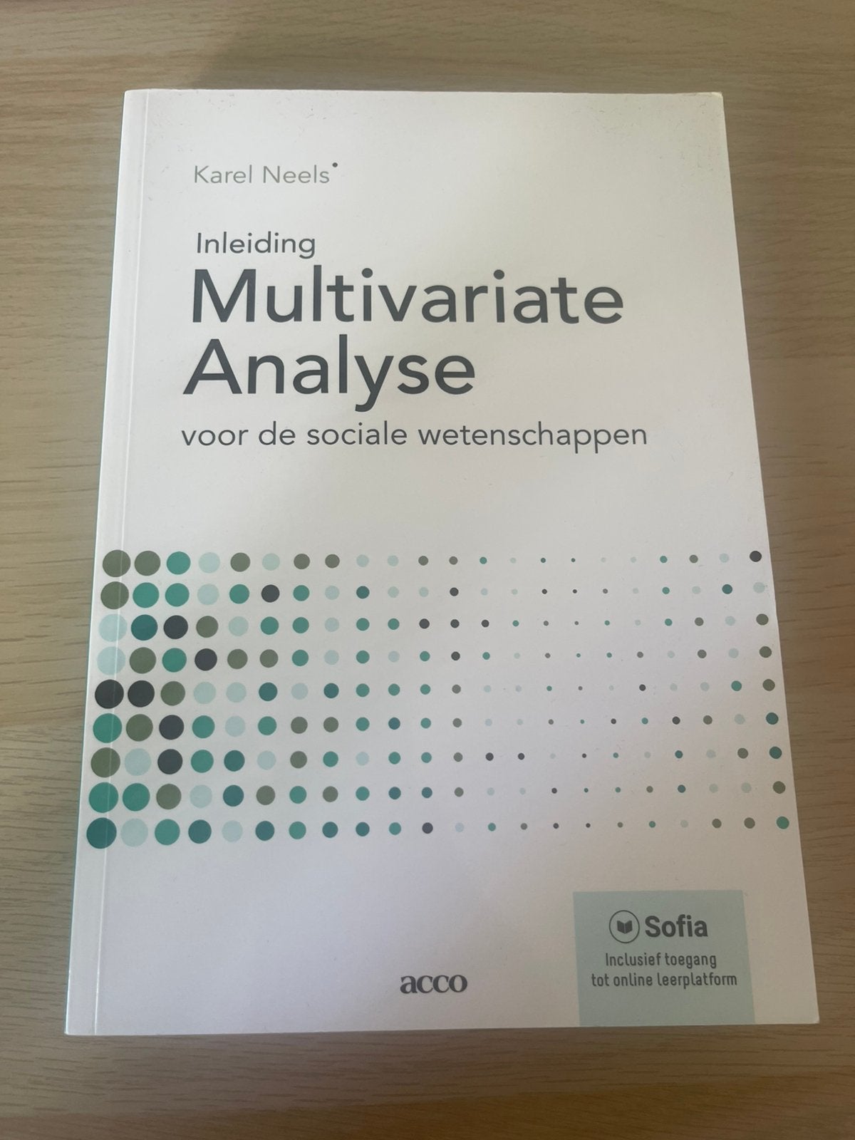 Karel Neels - Inleidng Multivariate analyse, Ophalen, Karel Neels