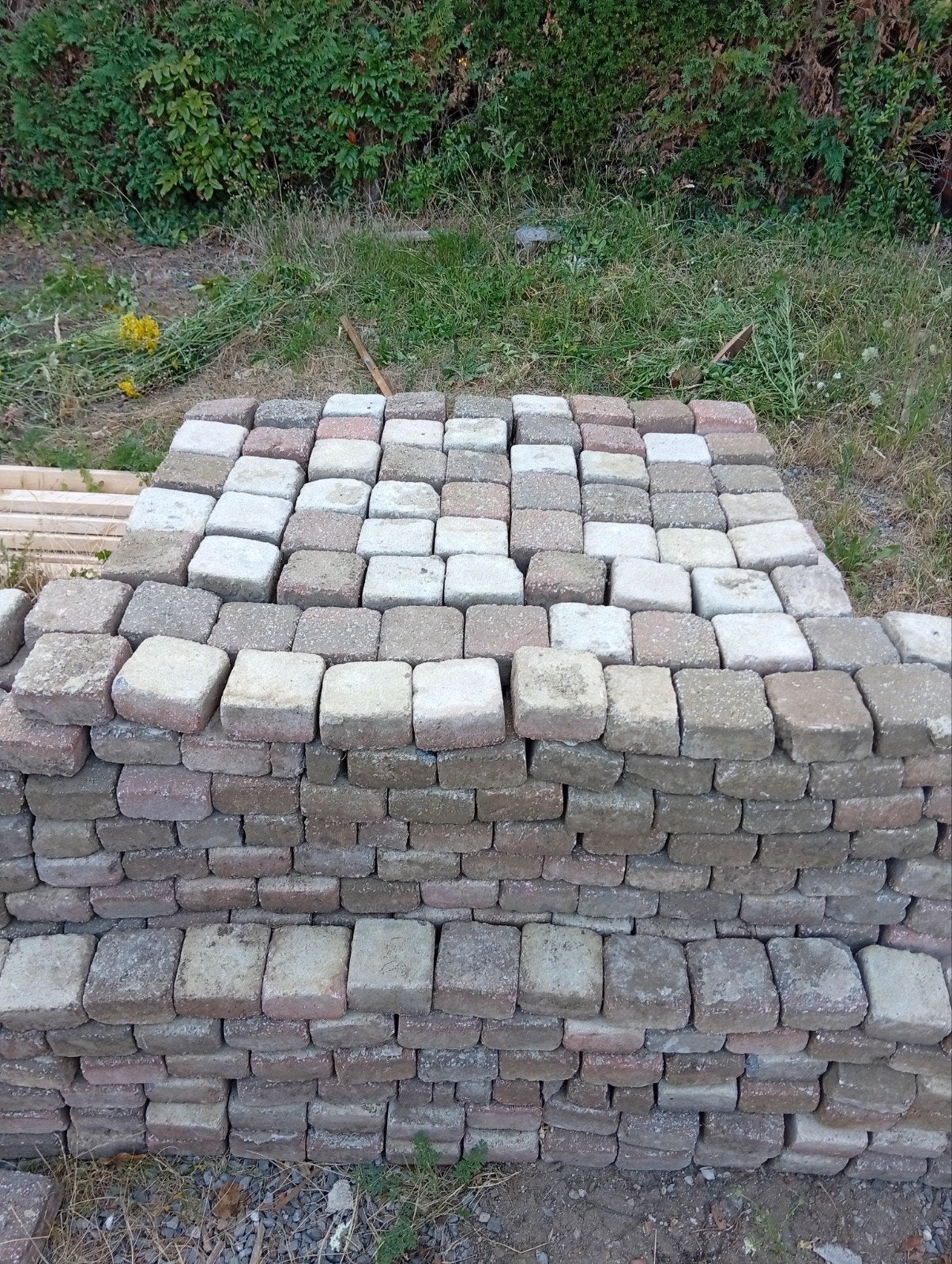 gratis klinkers, Tuin en Terras, Ophalen, Klinkers