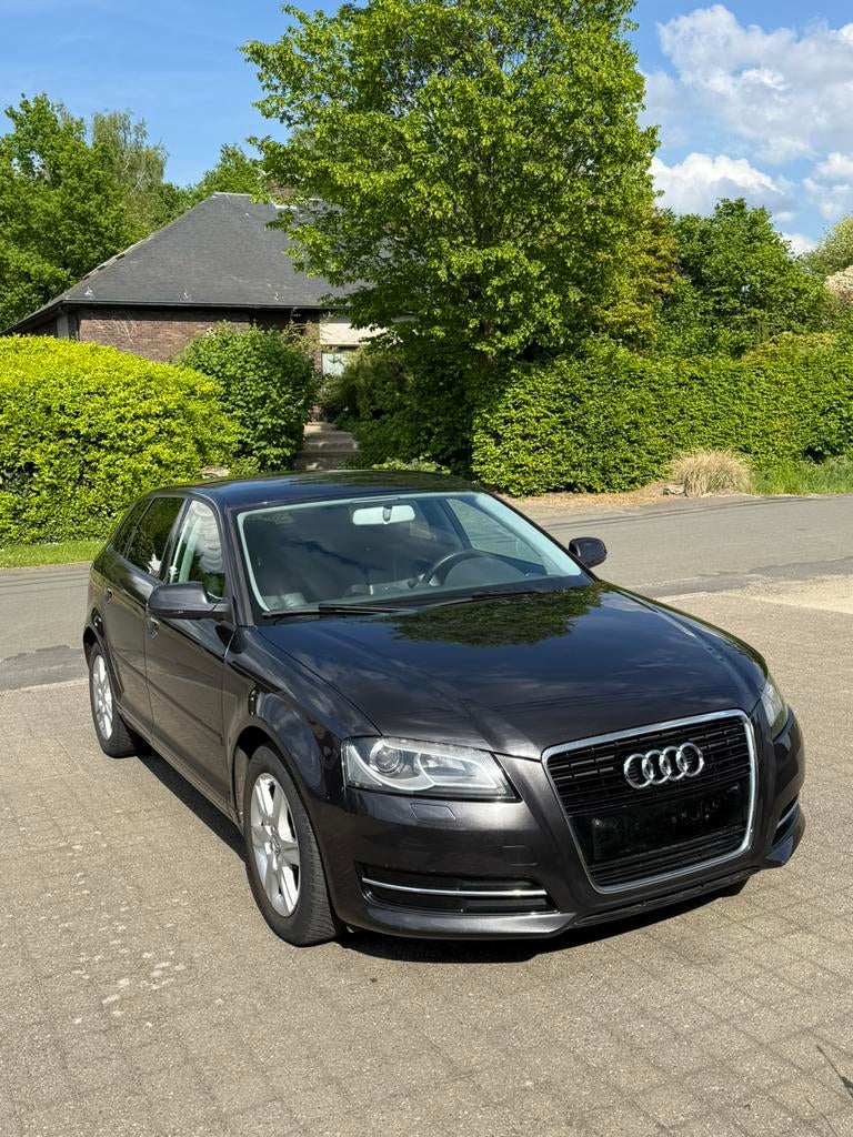 Audi A3 sportback, Autos, Cuir, Achat, Boîte manuelle, Noir