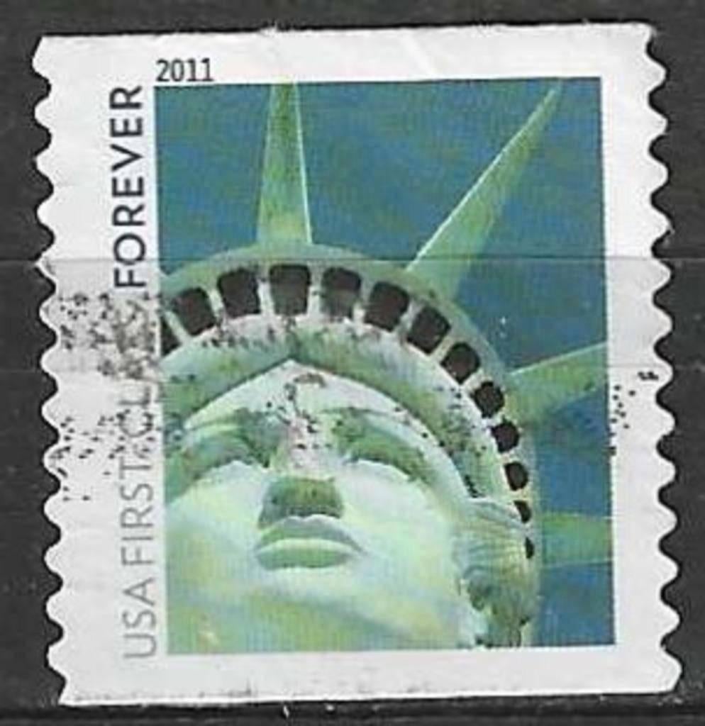 USA 2011 - Yvert 4332 V - Vrijheidsbeeld  (ST), Verzenden, Gestempeld