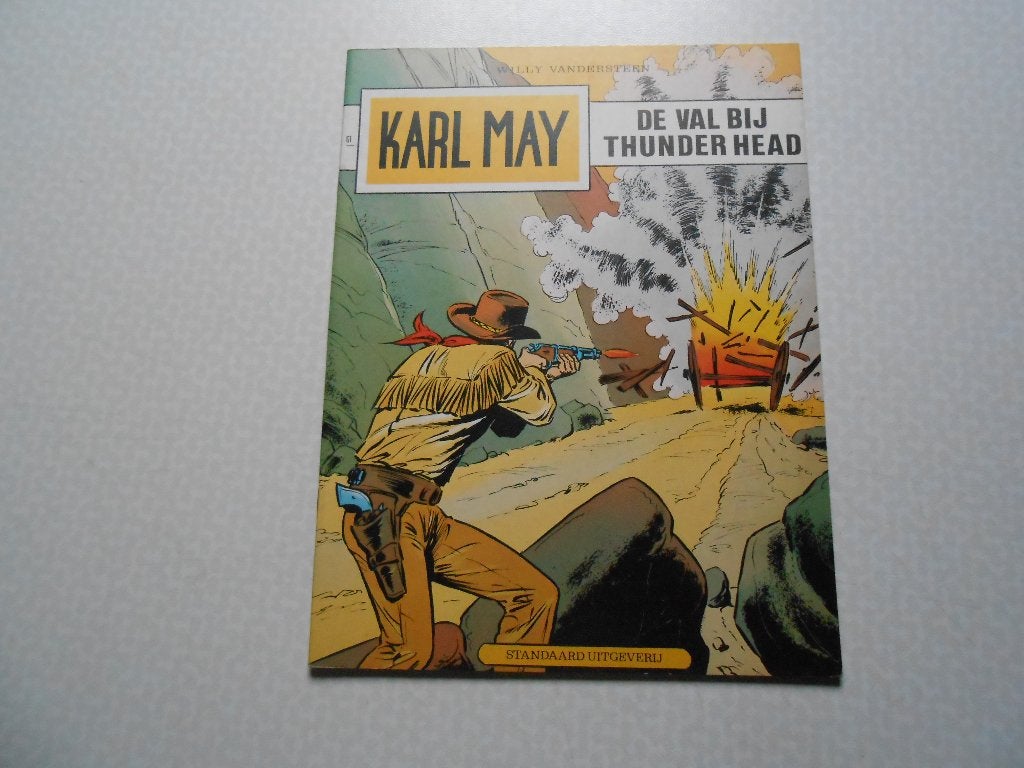 Karl May 61 De val bij Thunder Head 1980 1 ste druk., Neuf, Enlèvement ou Envoi, Willy Vandersteen, Une BD