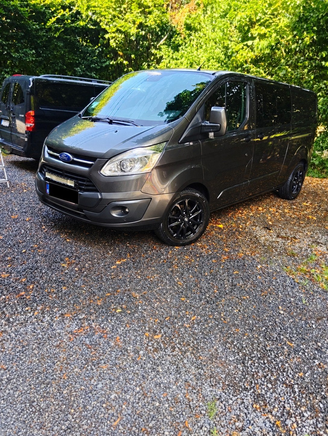 Ford transit custom L2 H1limites édition. 6places 79500km!!, Argent ou Gris, Achat, 6 portes, Euro 6