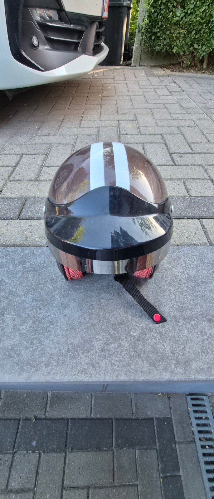 Casque Mini taille L, Motos, Autres marques, Enlèvement, Neuf, sans ticket, Hommes