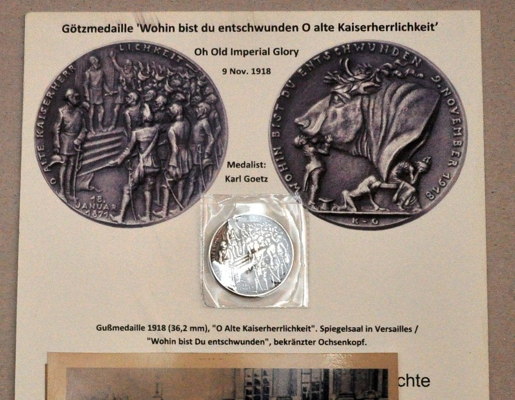 Munt 1918 revolutie in Berlijn, + foto, Verzamelen, Verzenden, Overige soorten, Embleem of Badge
