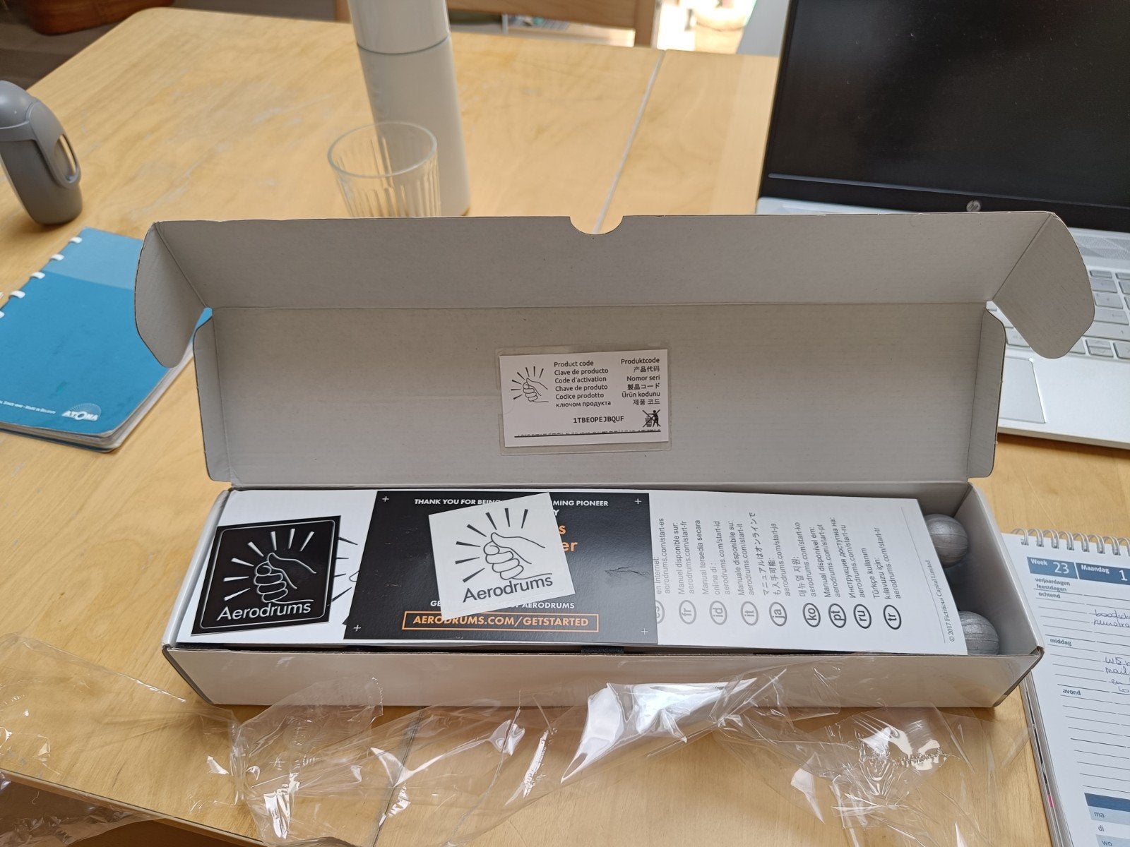 Aerodrums virtual drum kit. Spiksplinternieuw., Muziek en Instrumenten, Ophalen of Verzenden, Nieuw, Overige merken, Elektronisch