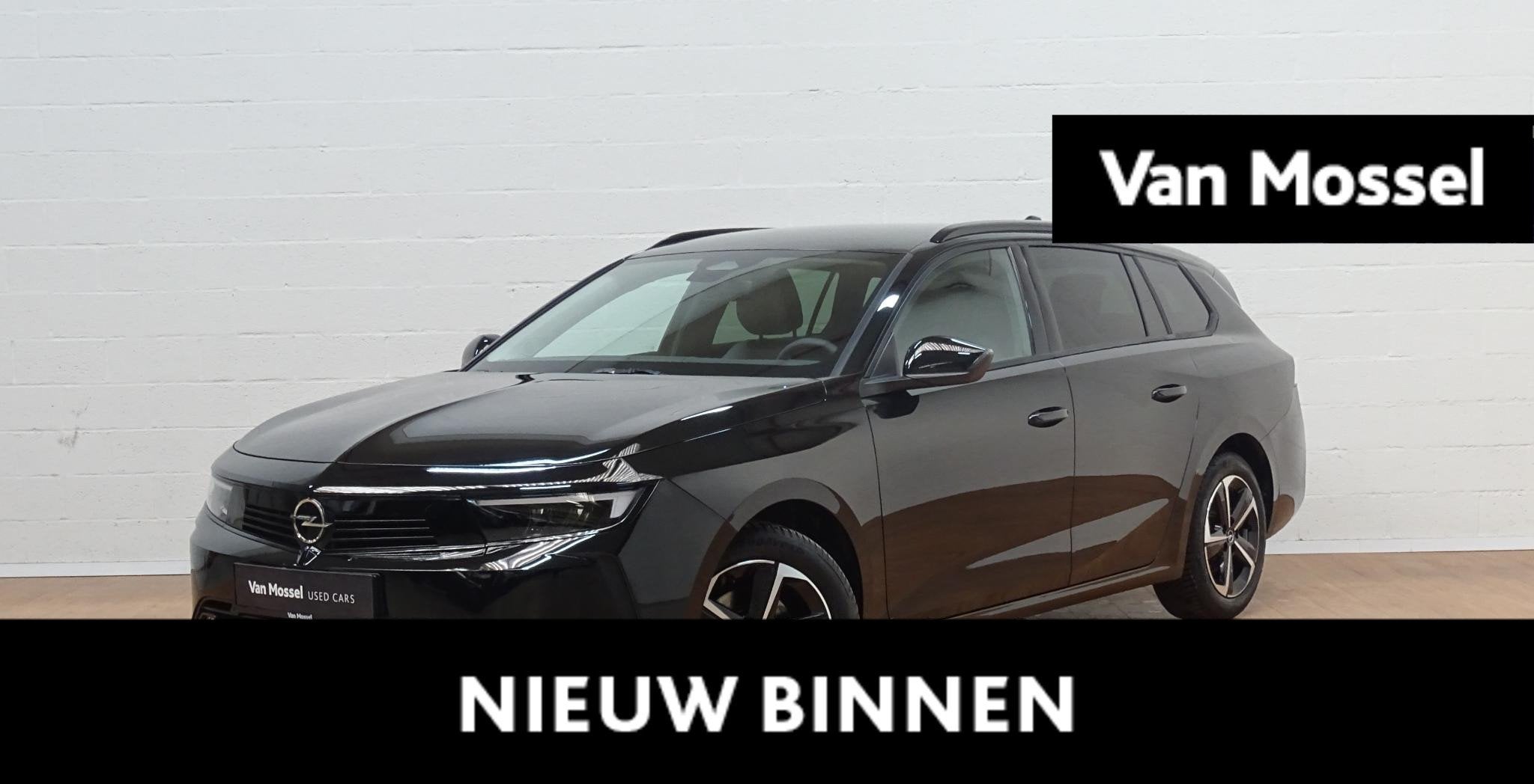 Opel Astra Sports Tourer 1.2 Turbo 96kW S/S GS VERWACHT, Auto's, Voorwielaandrijving, Gebruikt, 129 g/km, Zwart