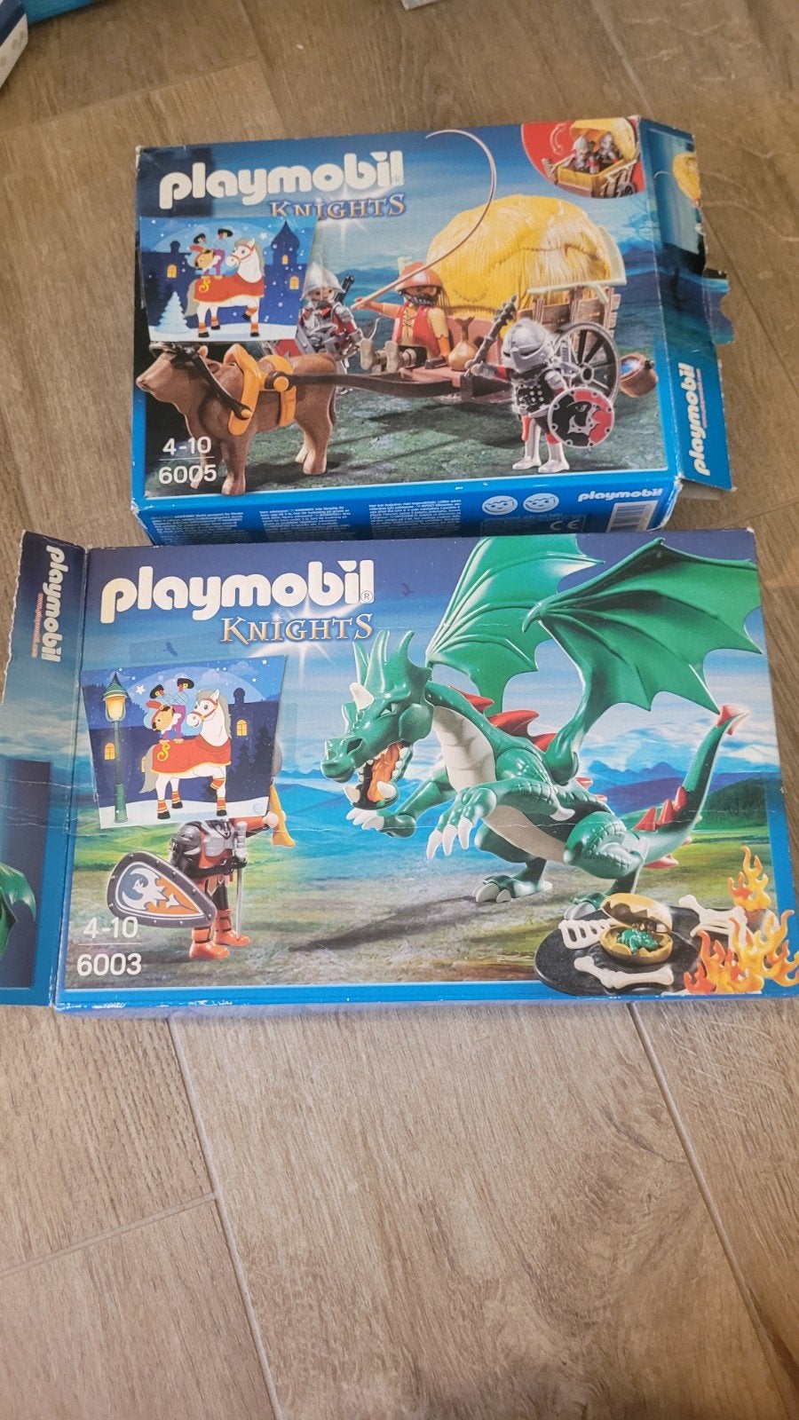Playmobil knights 6003 en 6005, Enlèvement
