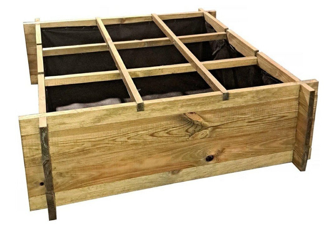 Boîte de potager en bois, Neuf, Enlèvement, Rectangulaire, Bois
