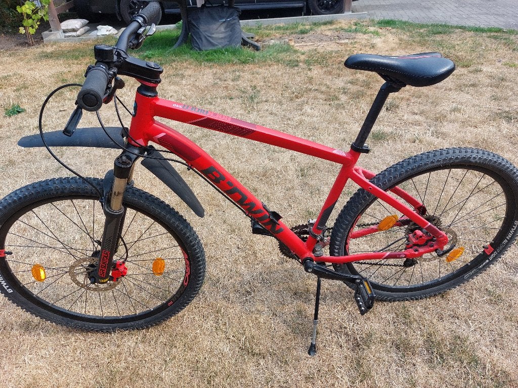 Btwin Rockrider 540 fiets, Fietsen en Brommers, Gebruikt, Hardtail, Heren, Schijfrem