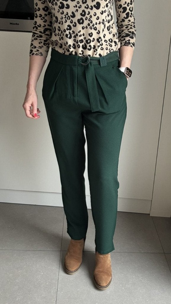 Donkergroene broek van Nümph (Maat 38), Taille 38/40 (M), Enlèvement ou Envoi, Nümph, Comme neuf