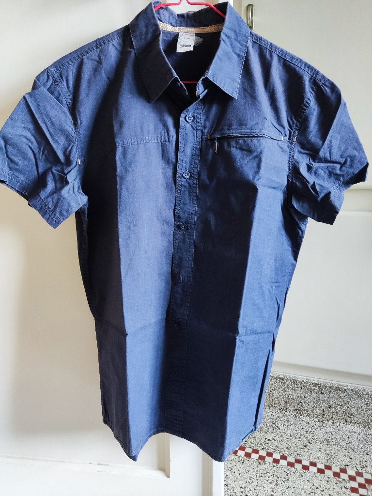 Chemisier homme, Ophalen, Sans marque, Blauw, Halswijdte 38 (S) of kleiner