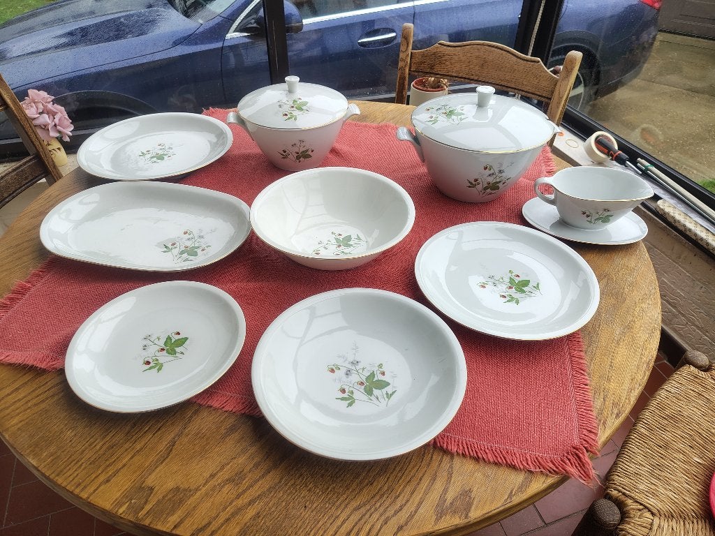 Vintage serviezen  jaren 60, Enlèvement