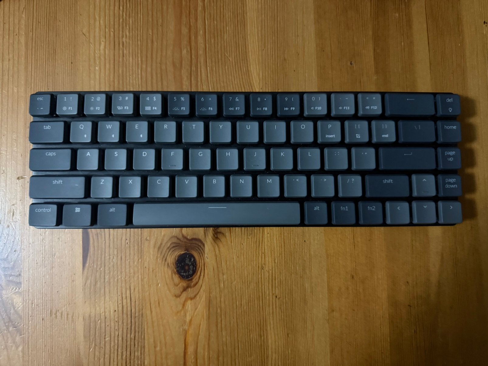 Keychron K7 ultra-slim wireless toetsenbord, Informatique & Logiciels, Claviers, Enlèvement, Qwerty, Comme neuf, Sans fil