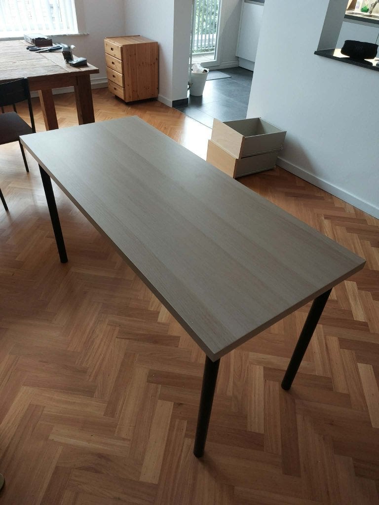 Tafel(s), Huis en Inrichting, Bureaus, Ophalen, Gebruikt, In hoogte verstelbaar, IKEA