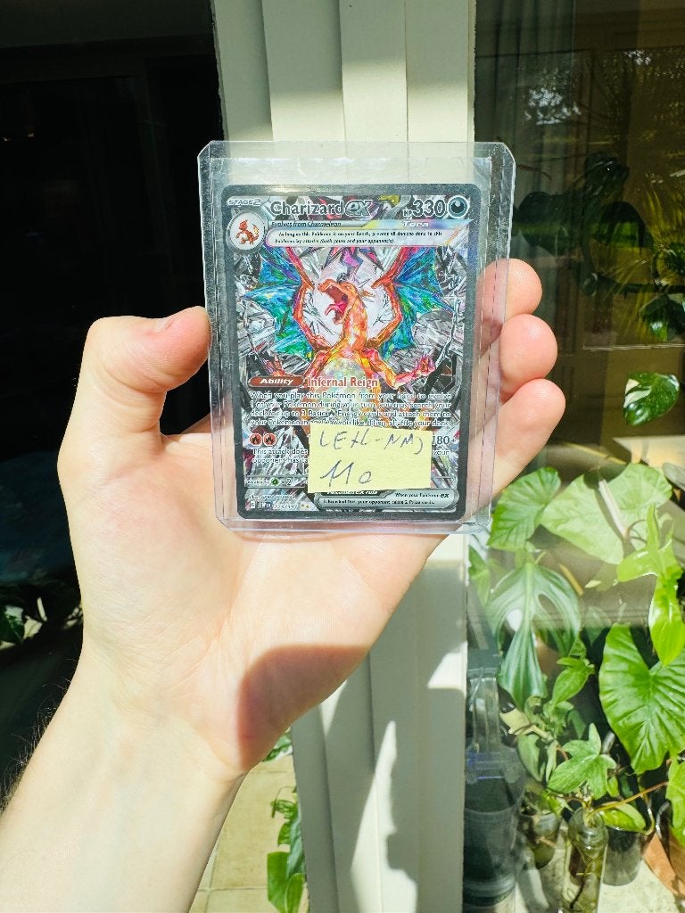 Charizard ex obsidian flames, Enlèvement ou Envoi, Comme neuf, Cartes en vrac, Foil