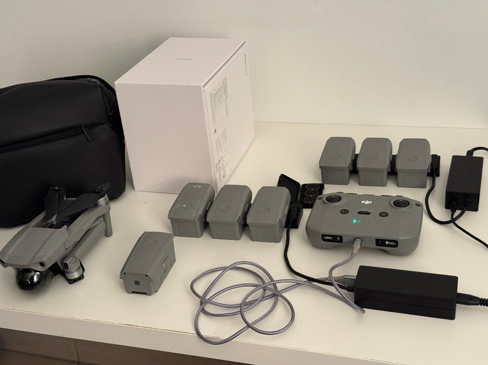 DJI Mavic 2 - 4k - 7 Batterijen - NIEUW, 30 tot 45 minuten, Cameradrone, 5 tot 10 kilometer, Nieuw