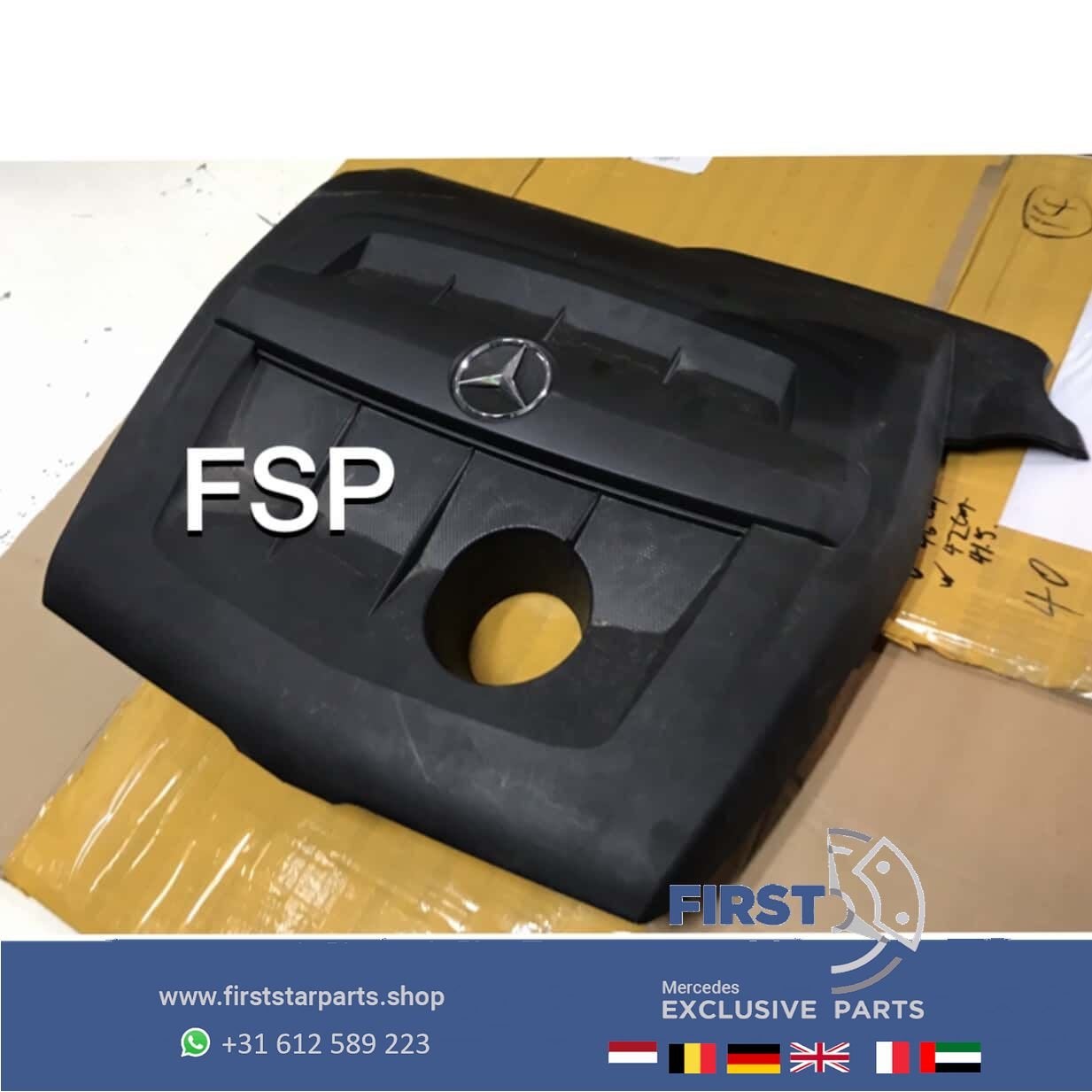 Motor afdekplaat bescherm kap Mercedes W176 A W246 B W117 CL, Autos : Pièces & Accessoires, Utilisé, -, -, Enlèvement ou Envoi
