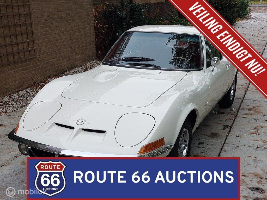 Opel GT 1900 S | 1969 | Route 66 Auctions, Achat, Entreprise, Boîte manuelle, Autre carrosserie