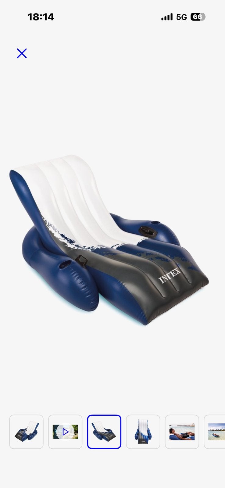 Opblaasbare lounge Intex, Tuin en Terras, Ophalen, Nieuw