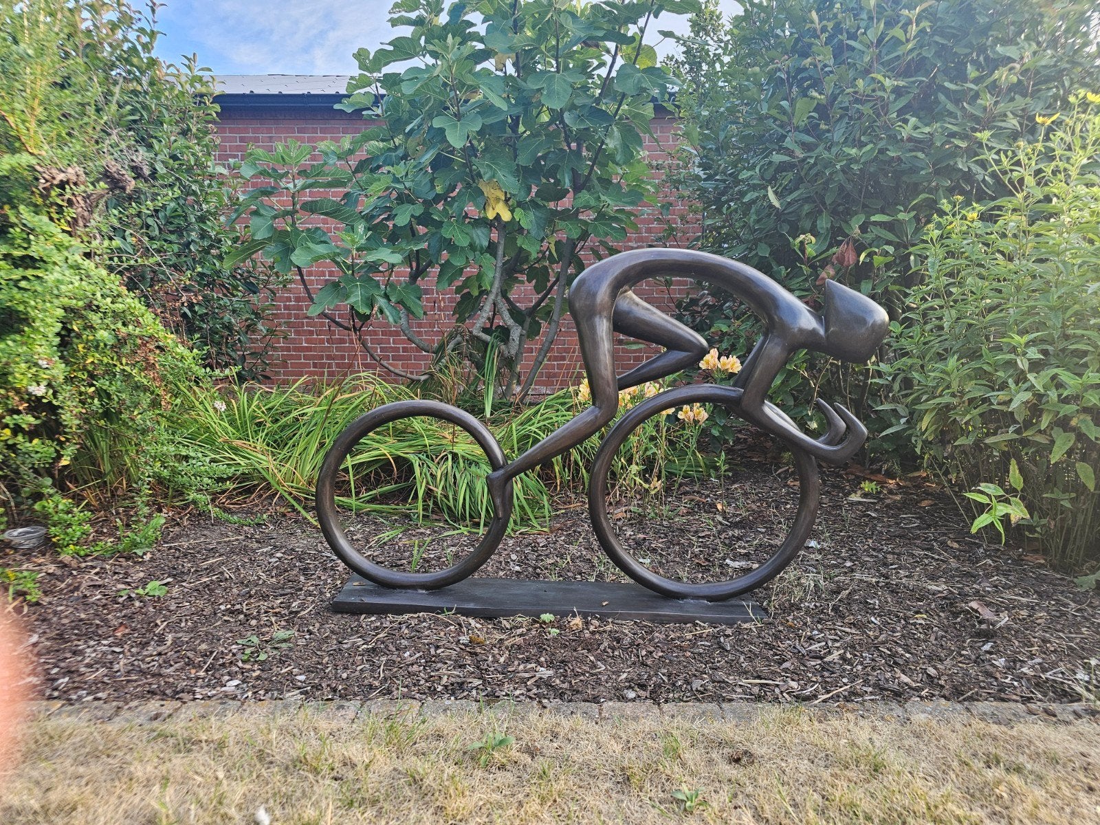 moderne sculptuur in brons, Antiek en Kunst, Ophalen