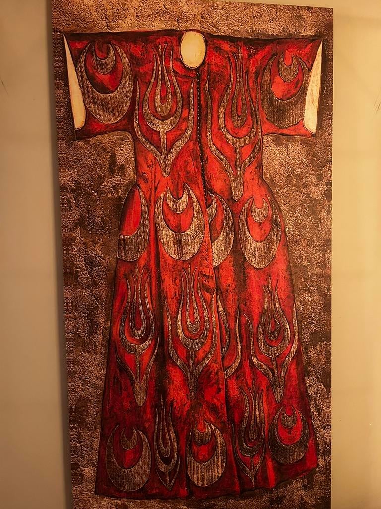 Uniek Ottoman kaftan schilderij te koop!, Ophalen