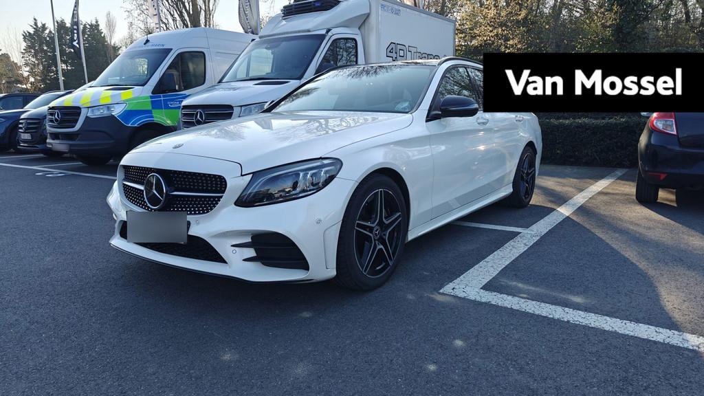 Mercedes-Benz C-klasse Estate 200 AMG LINE BURMESTER | MULTI, Auto's, Automaat, Gebruikt, 4 cilinders, 1465 kg