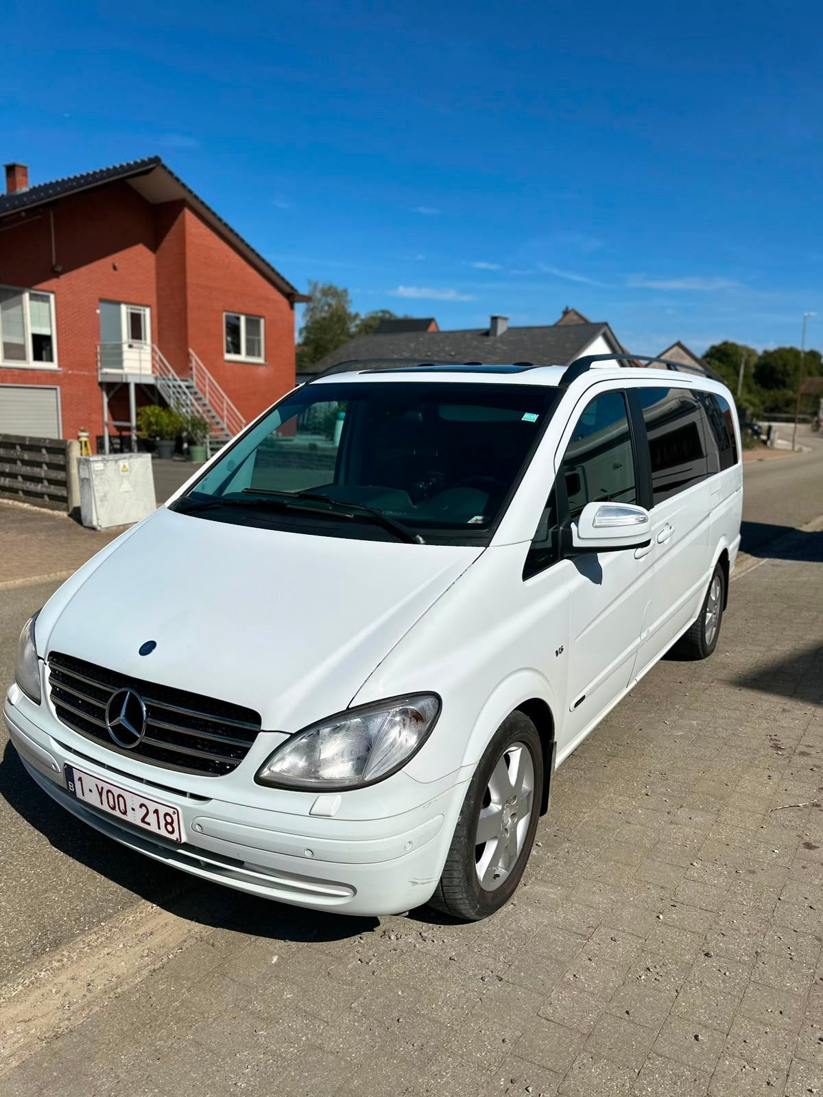 Mercedes viano v6, Automaat, Zwart, Wit, Diesel