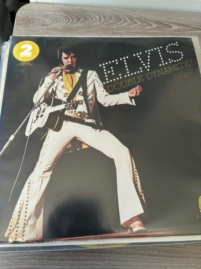Elvis dubbel lp, Double dynamite, USA persing, 10 euro., Ophalen of Verzenden, 12 inch, Dubbel-LP, Rock-'n-roll