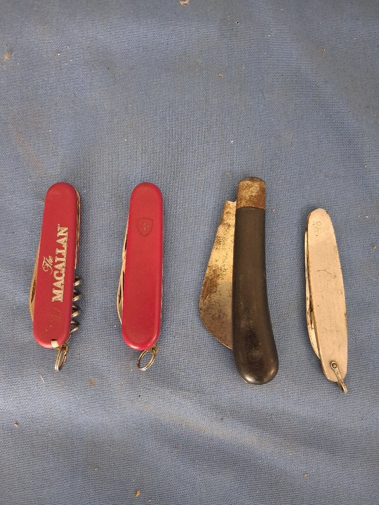 4 Zakmessen, Ophalen, Gebruikt